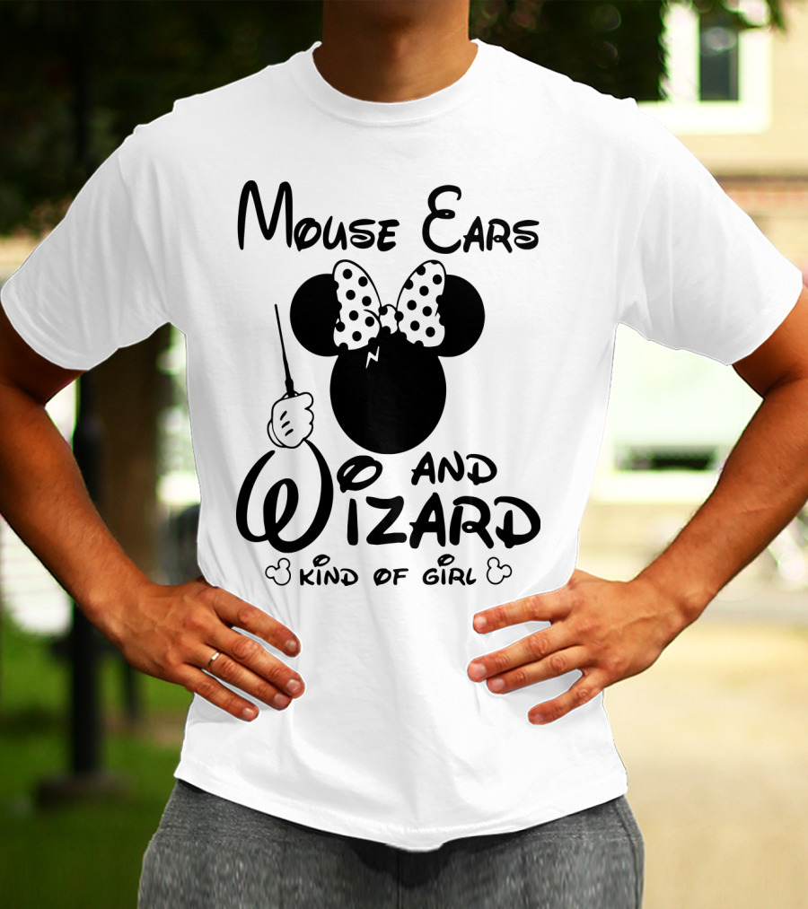 Mouse Ears And Wizard Kind Of Girl T-Shirt