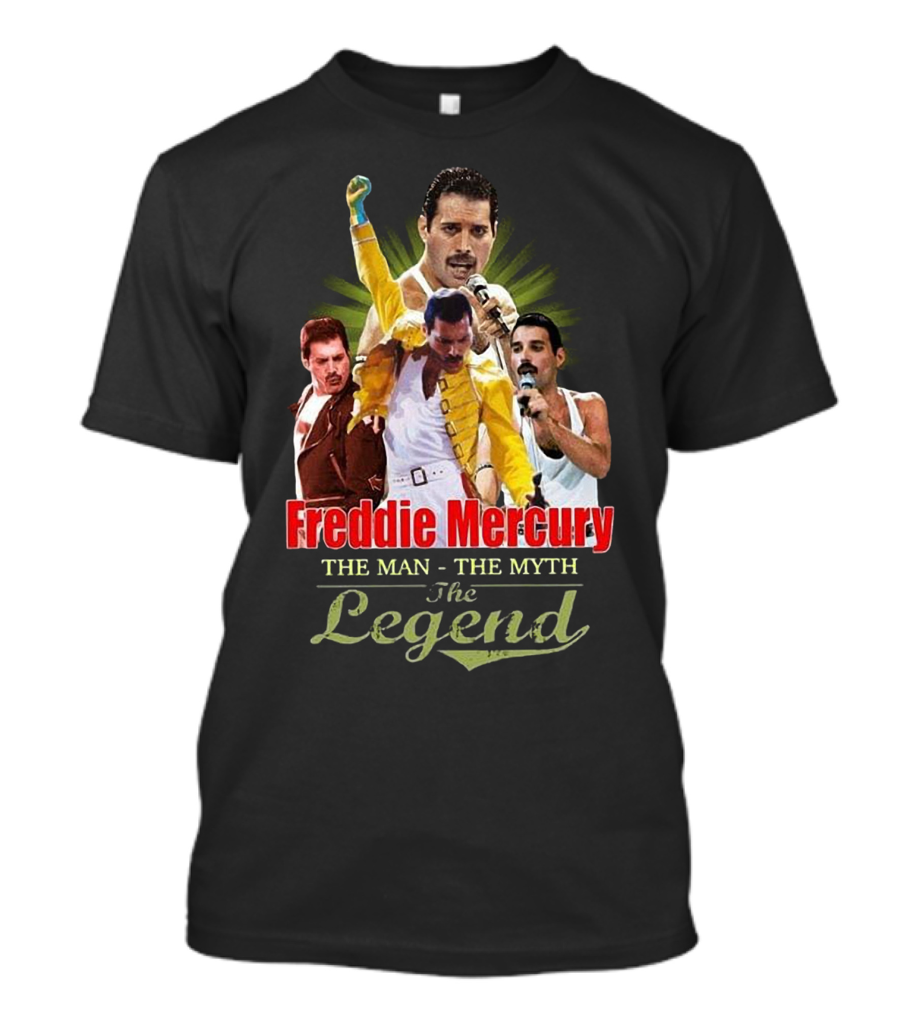 Freddie Mercury The Man The Myth The Legend T-Shirt