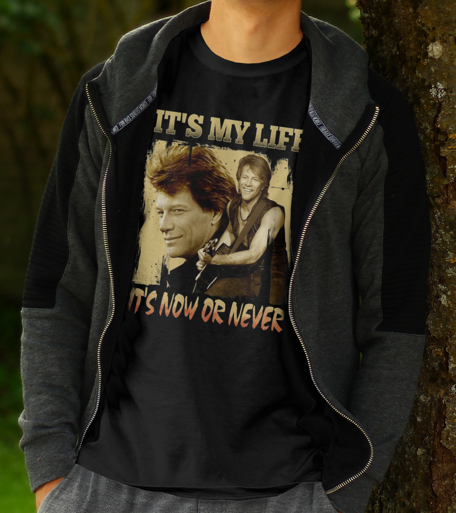 Bon Jovi It's My Life It's Now Or Never T-Shirt