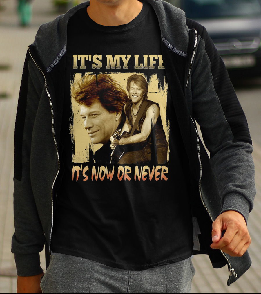 Bon Jovi It's My Life It's Now Or Never T-Shirt