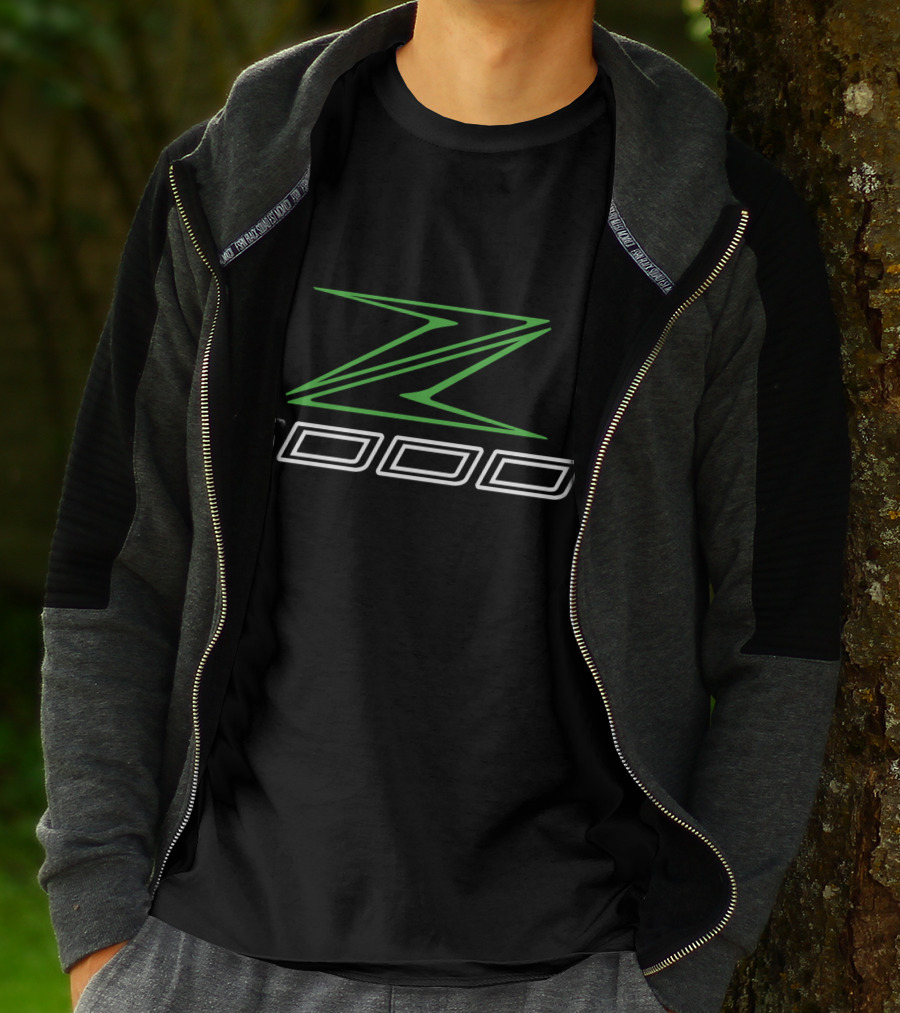 Z 1000 Kawasaki Green Stylized T-Shirt
