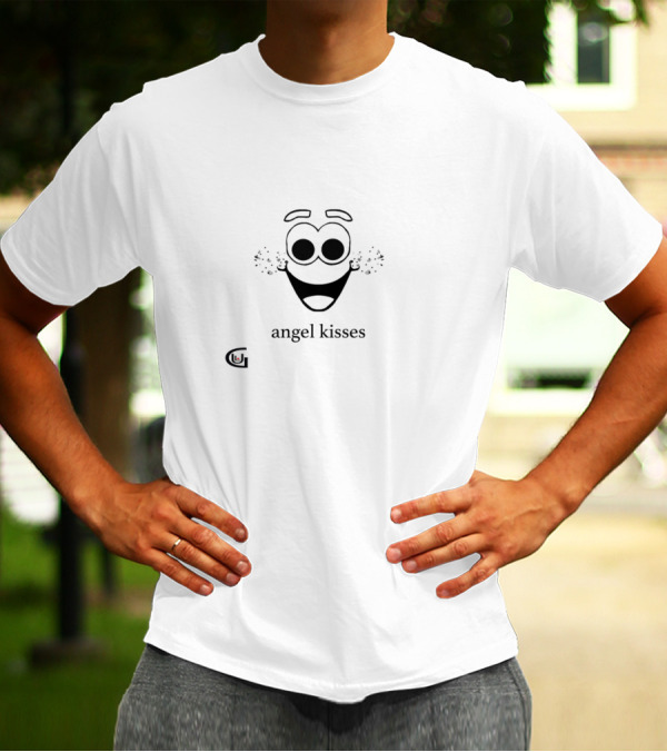 Angel Kisses Freckles Love Smiley Face T-Shirt