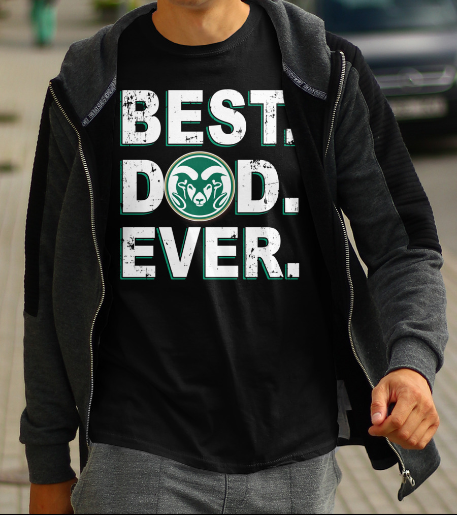 Best Dad Ever Colorado State Rams Logo Classic T-Shirt