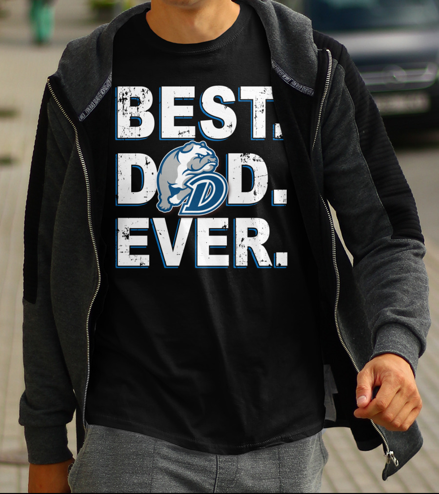 BEST DAD EVER DRAKE BULLDOGS T-Shirt