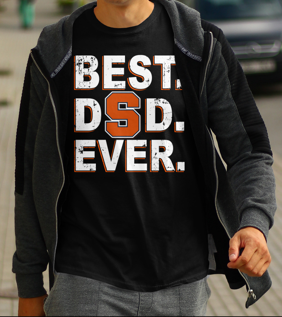 Best Dad Ever Syracuse Orange S Logo Inspiration T-Shirt