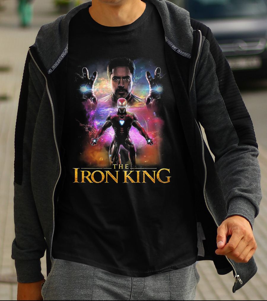 The Iron King Tony Stark Marvel Universe Fusion T-Shirt