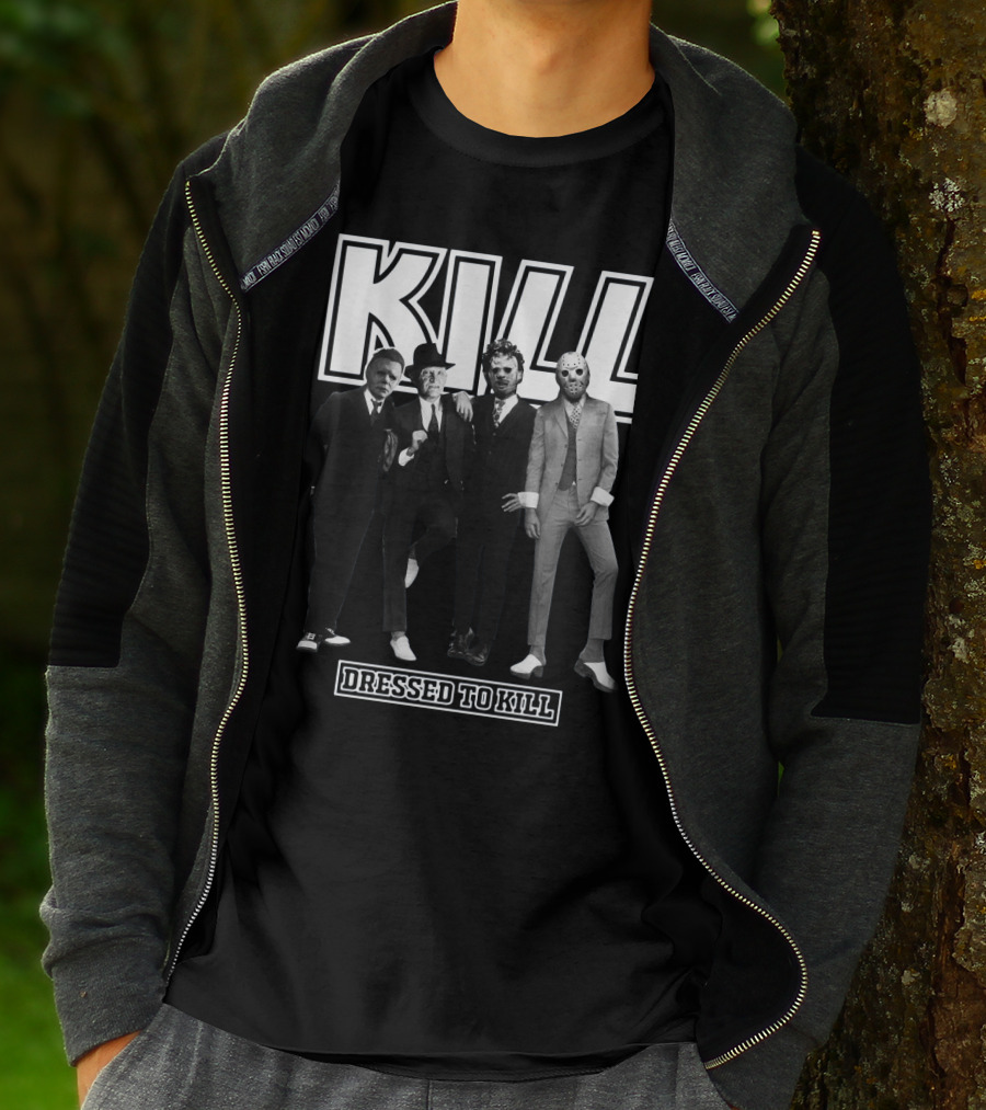 Kill Horror Characters Dressed To Kill T-Shirt