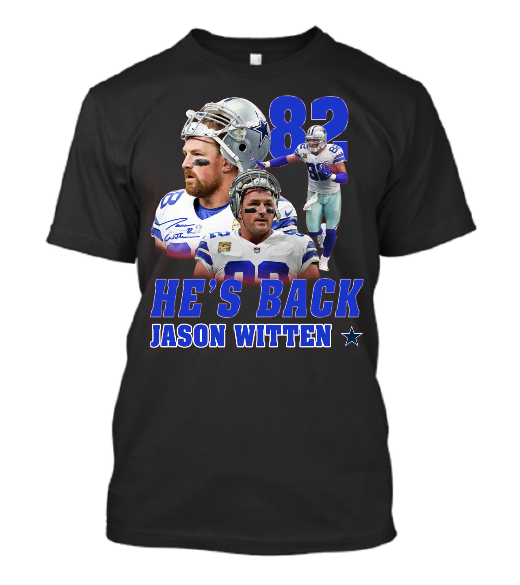 He's Back Jason Witten 82 Dallas Cowboys T-Shirt