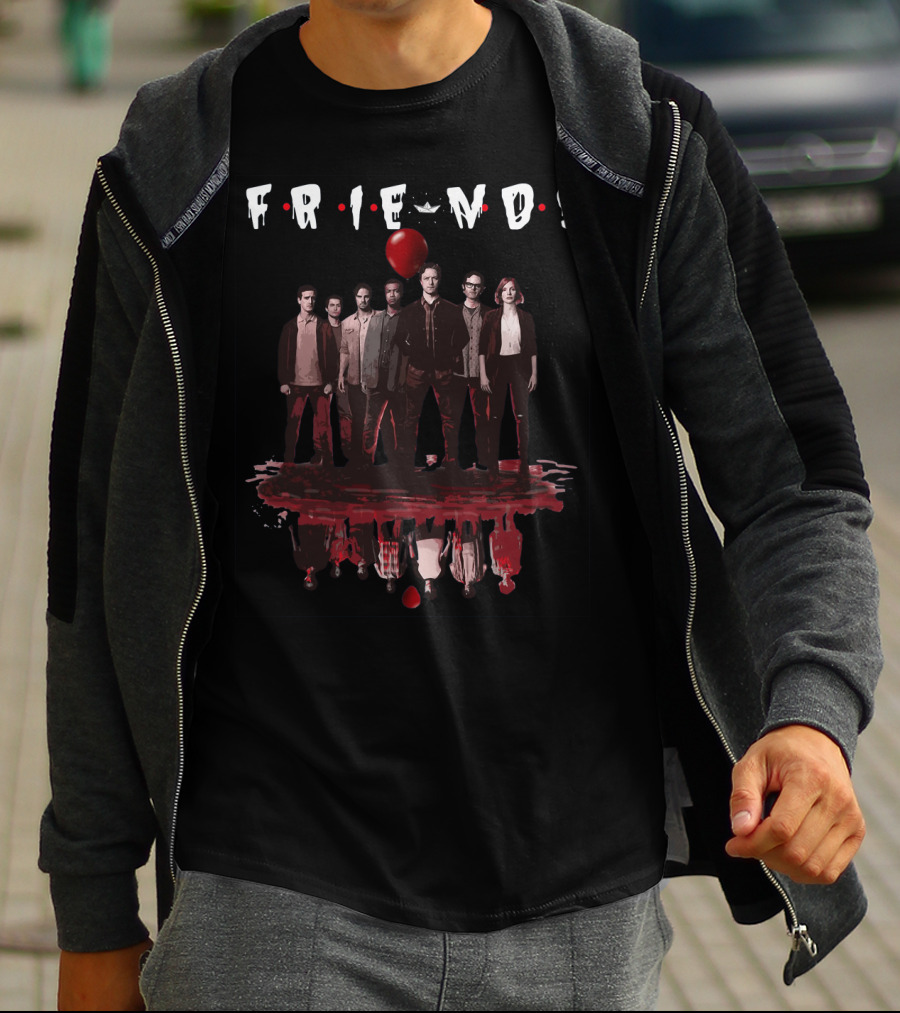 Friends It Chapter Two Character Reflection Red Balloon T-Shirt