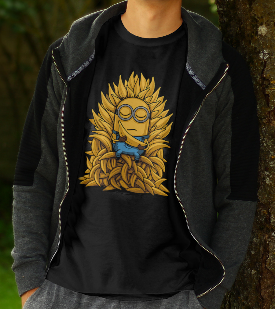 Minion Banana Throne Game Of Thrones Crossover T-Shirt