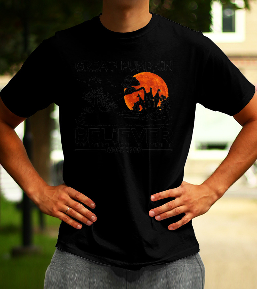 Great Pumpkin Believer Snoopy Since 1966 Halloween T-Shirt