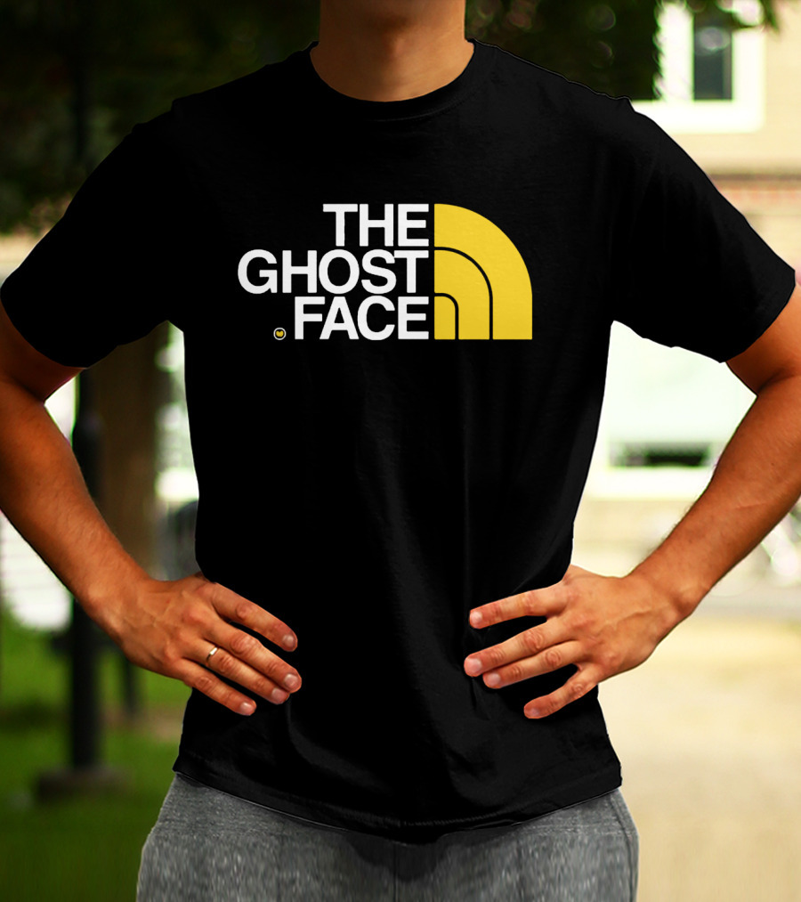 Wu Tang Clan The Ghost Face North Face Logo T-Shirt