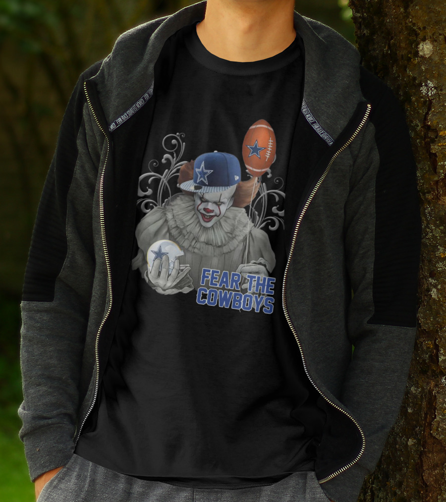 Pennywise Fear The Cowboys Dallas Football Team Balloon Hat T-Shirt