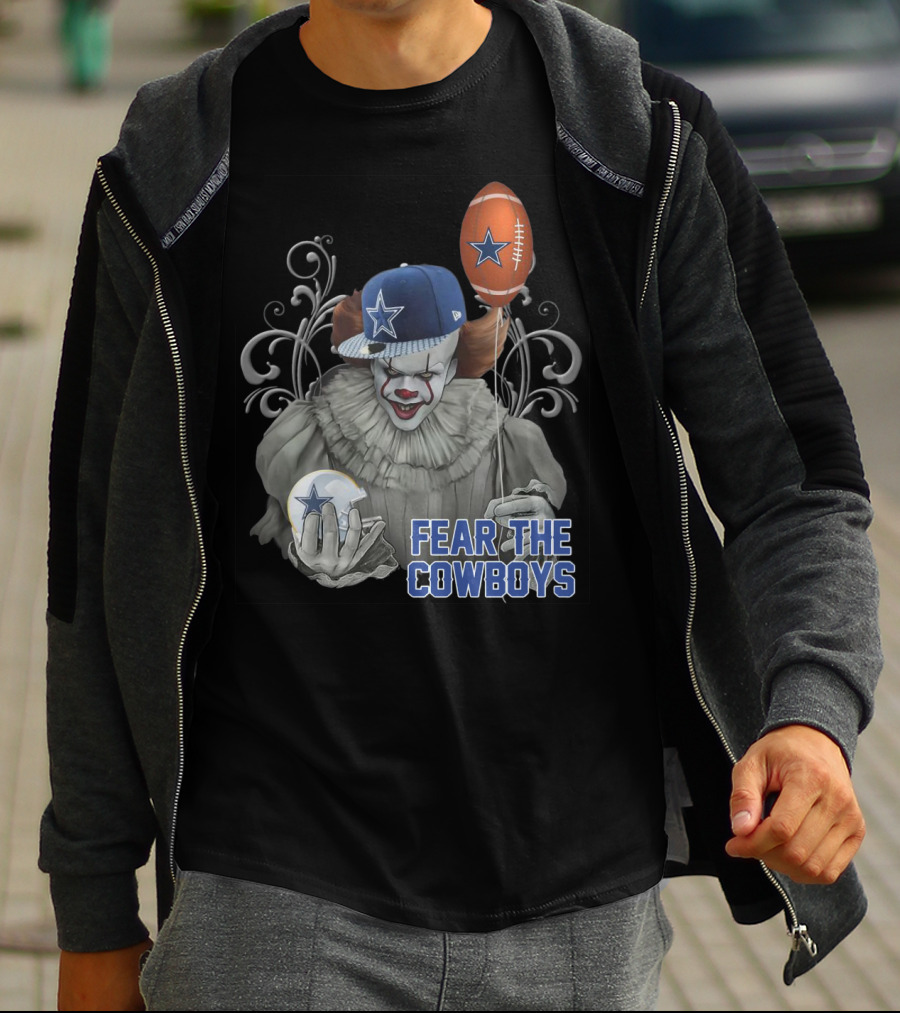 Pennywise Fear The Cowboys Dallas Football Team Balloon Hat T-Shirt