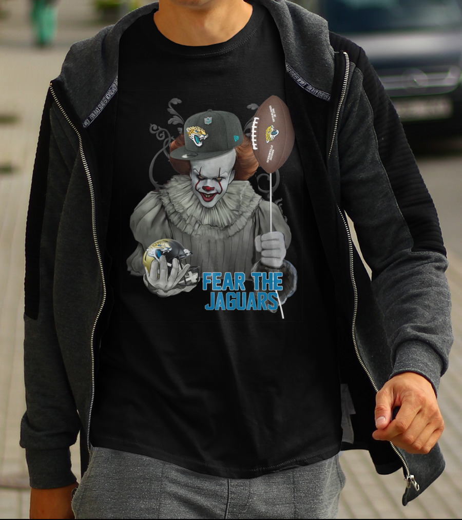 Pennywise Fear The Jaguars Nfl Jacksonville Football T-Shirt