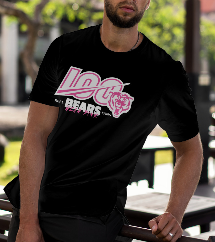 Real Bears Fans Wear Pink T-Shirt