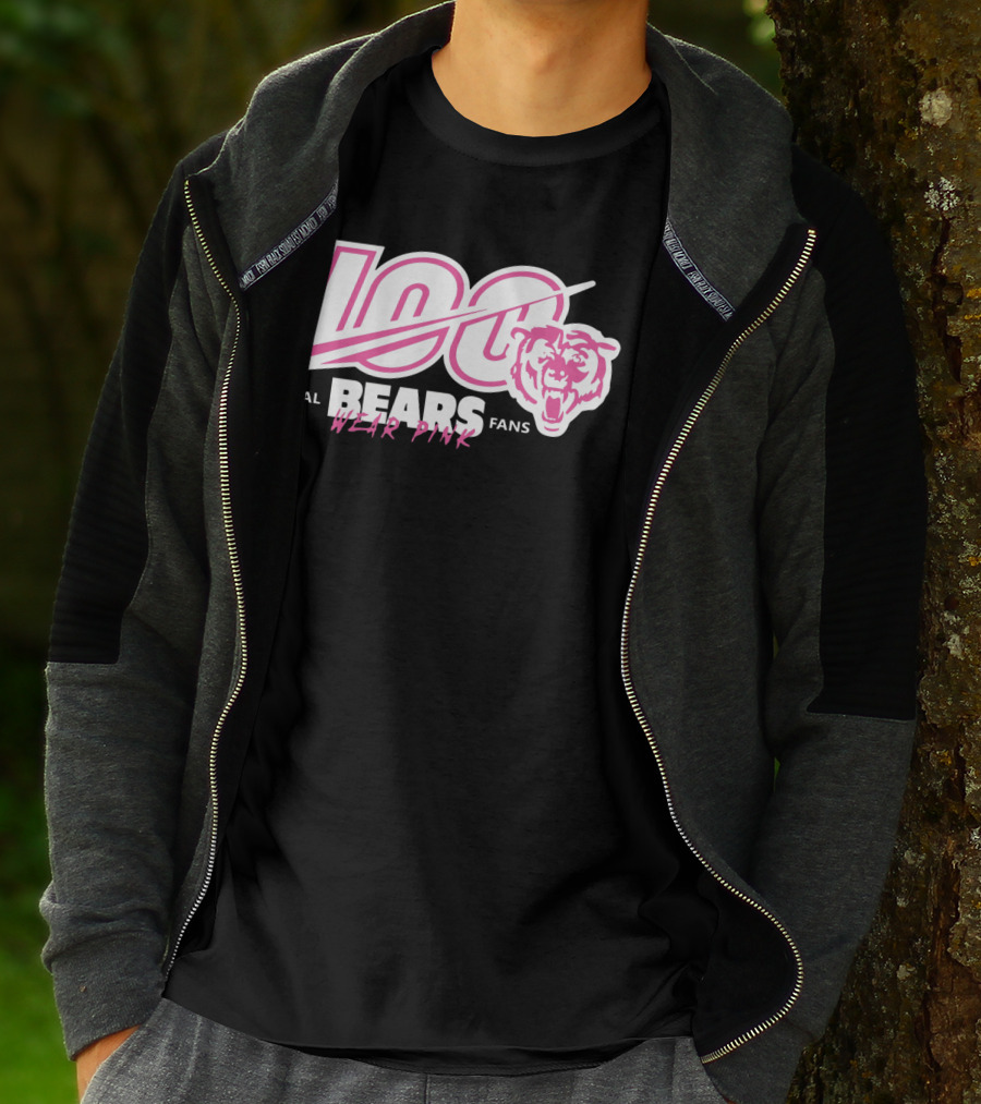 Real Bears Fans Wear Pink T-Shirt