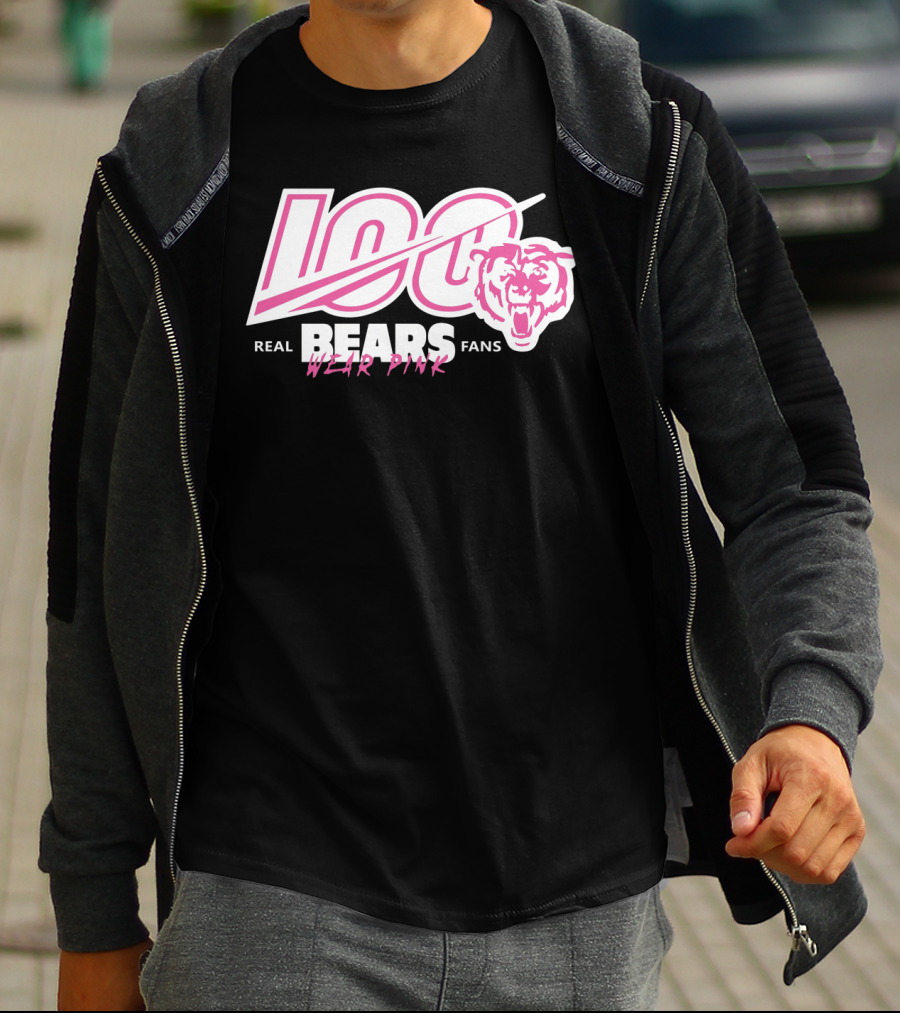 Real Bears Fans Wear Pink T-Shirt