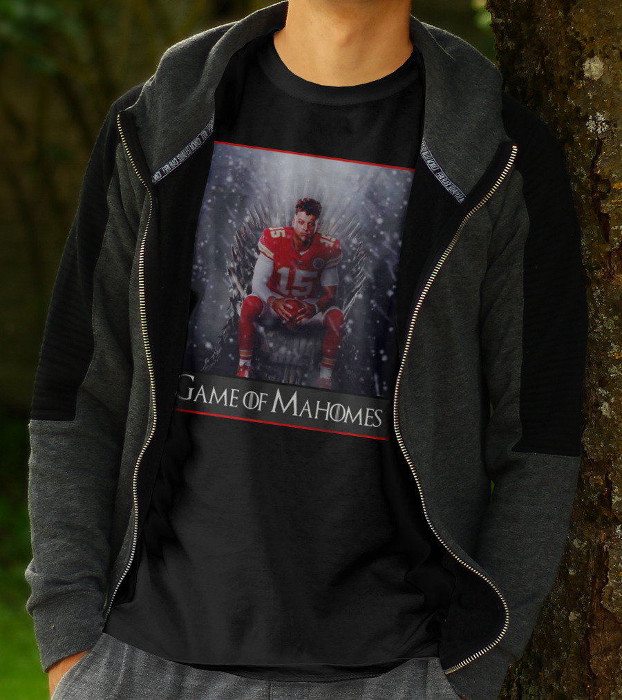 Game Of Mahomes Iron Throne Chiefs Number 15 T-Shirt