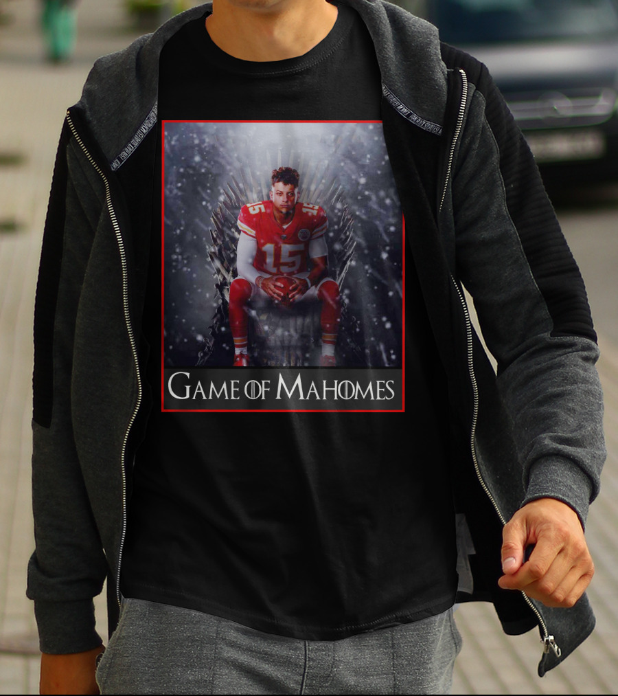 Game Of Mahomes Iron Throne Chiefs Number 15 T-Shirt
