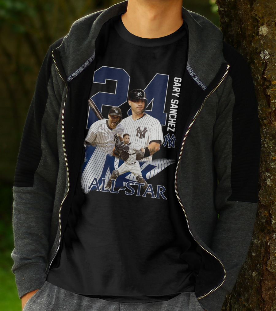 New York Yankees Gary Sanchez 24 All-Star T-Shirt