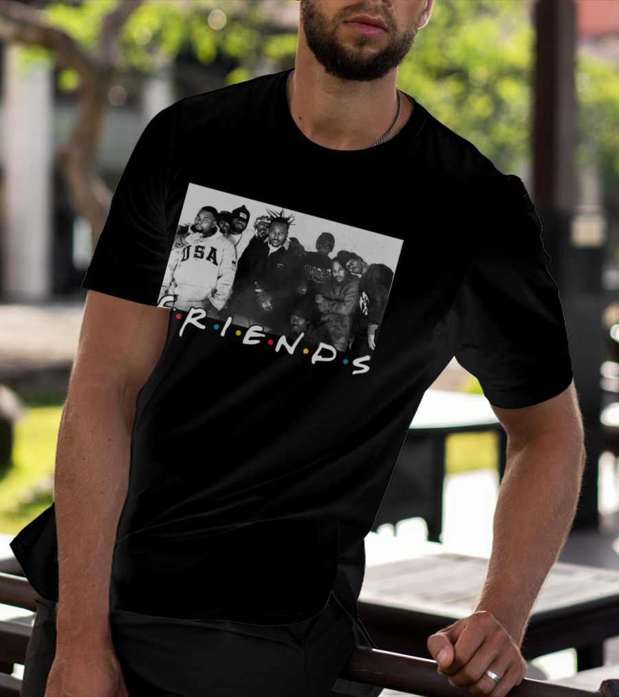 Friends Rap Rock Hip Hop USA T-Shirt
