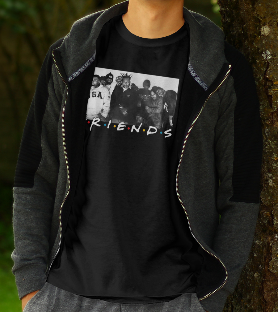 Friends Rap Rock Hip Hop USA T-Shirt