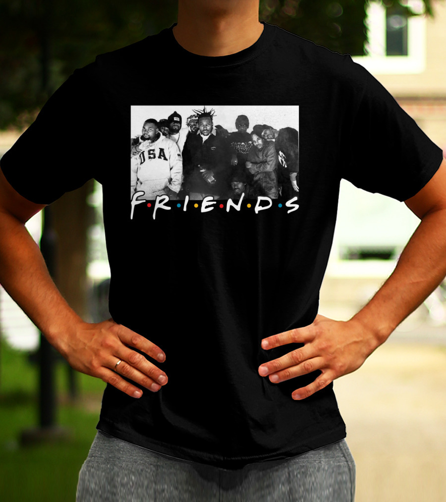 Friends Rap Rock Hip Hop USA T-Shirt