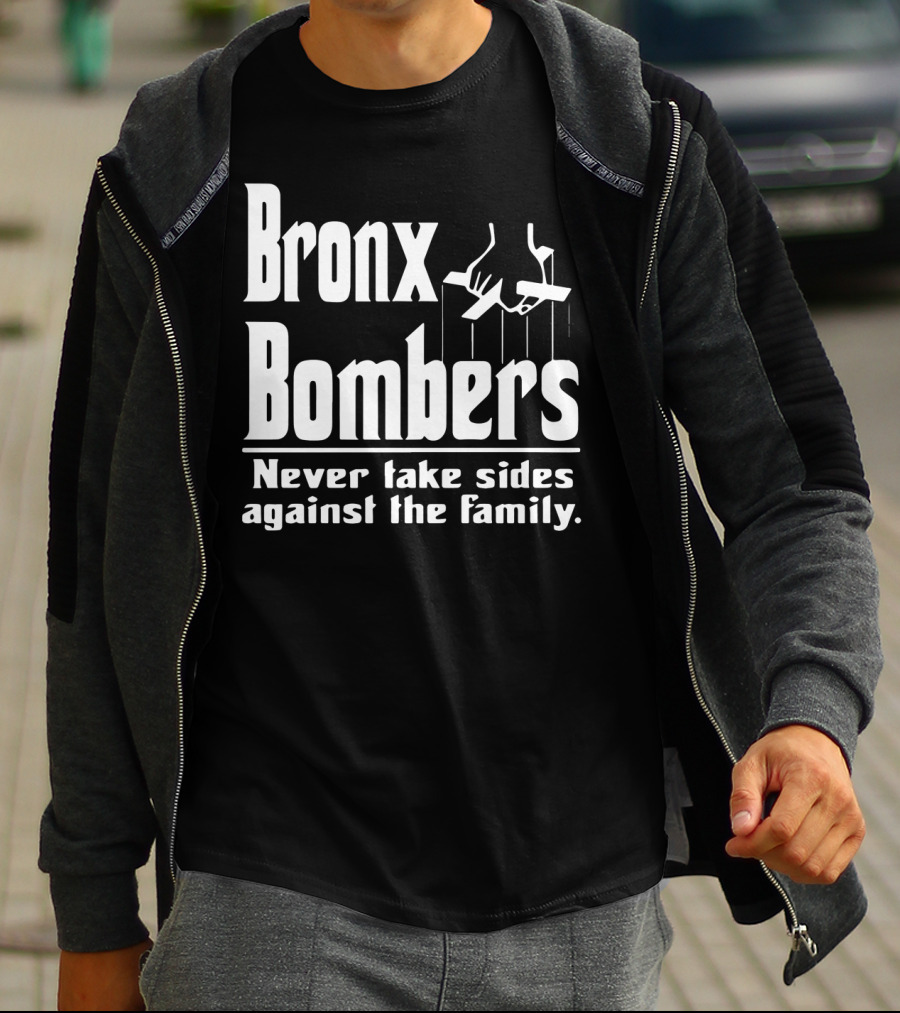 Bronx Bombers Never Take Sides Against The Family Puppet Strings T-Shirt