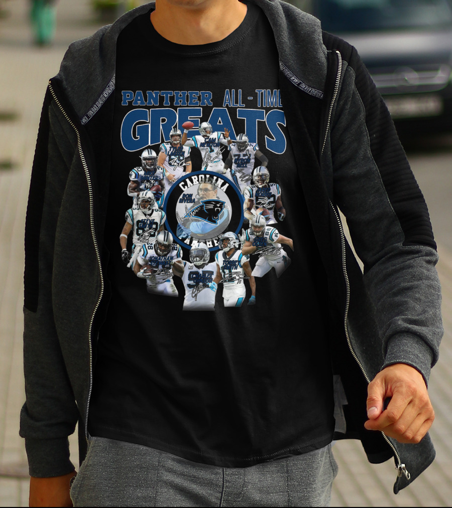 PANTHER ALL-TIME GREATS CAROLINA PANTHERS T-Shirt