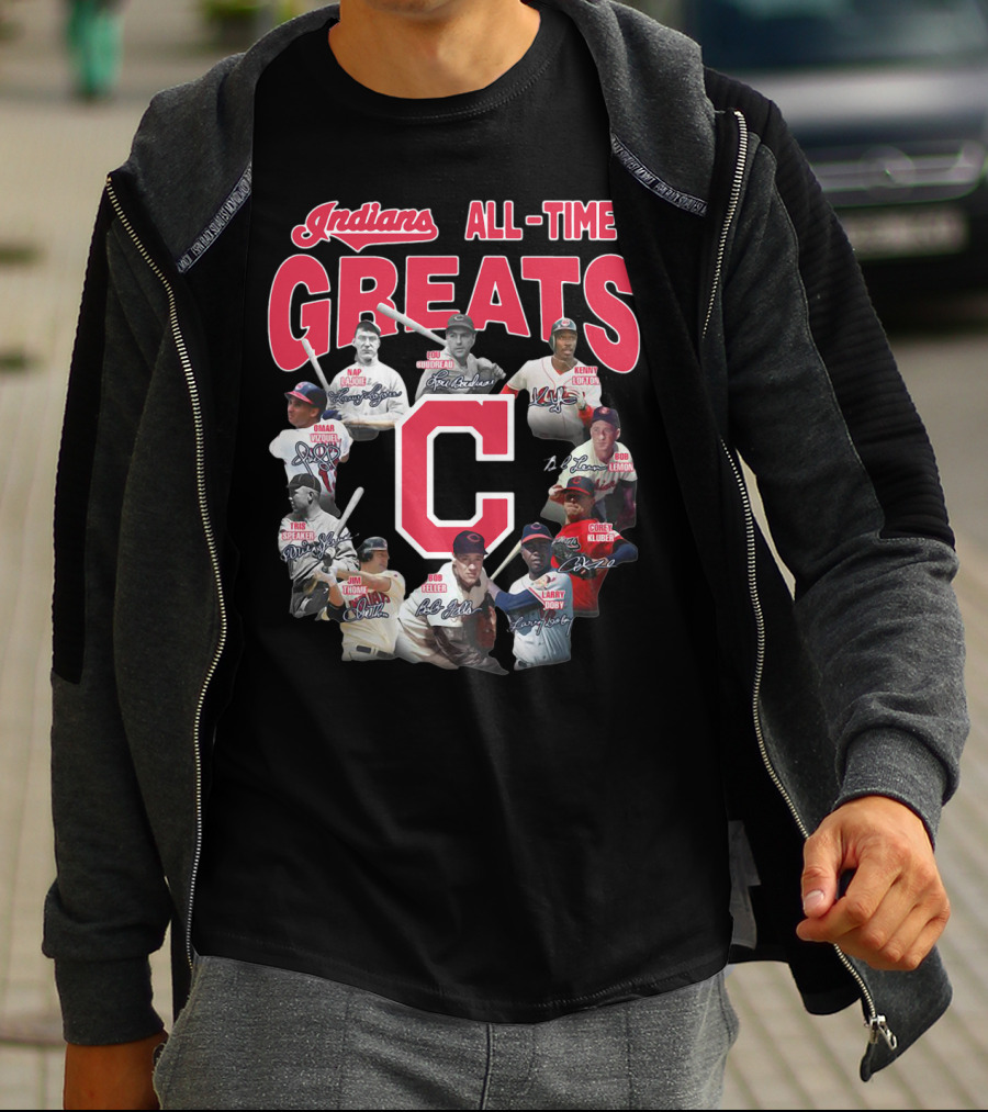 Indians All-Time Greats Cleveland Legends T-Shirt