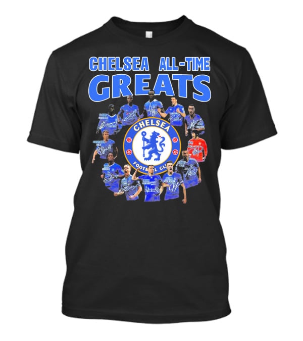 Chelsea All-Time Greats Featuring Legends Of Chelsea Football Club T-Shirt