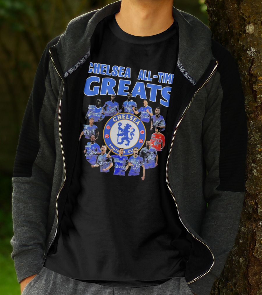 Chelsea All-Time Greats Featuring Legends Of Chelsea Football Club T-Shirt
