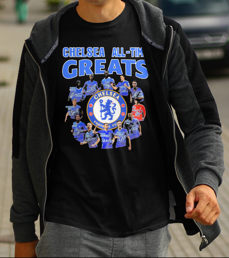 Chelsea All-Time Greats Featuring Legends Of Chelsea Football Club T-Shirt