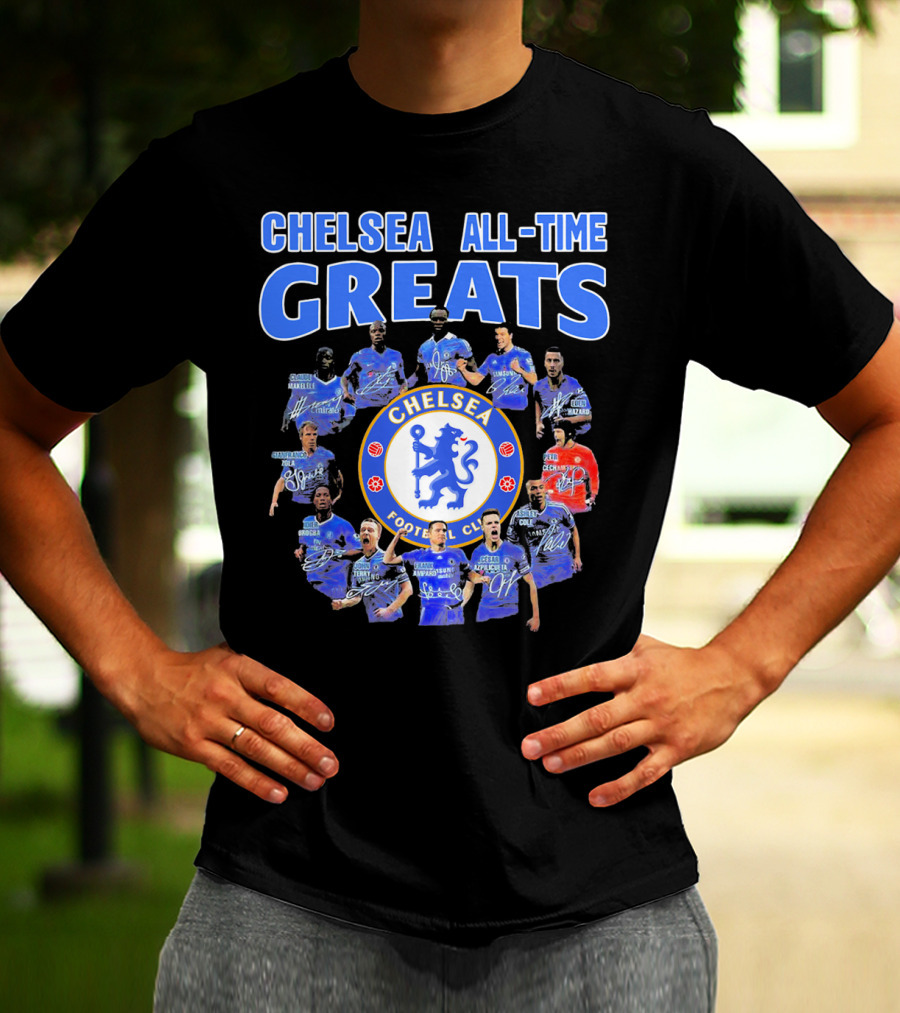 Chelsea All-Time Greats Featuring Legends Of Chelsea Football Club T-Shirt