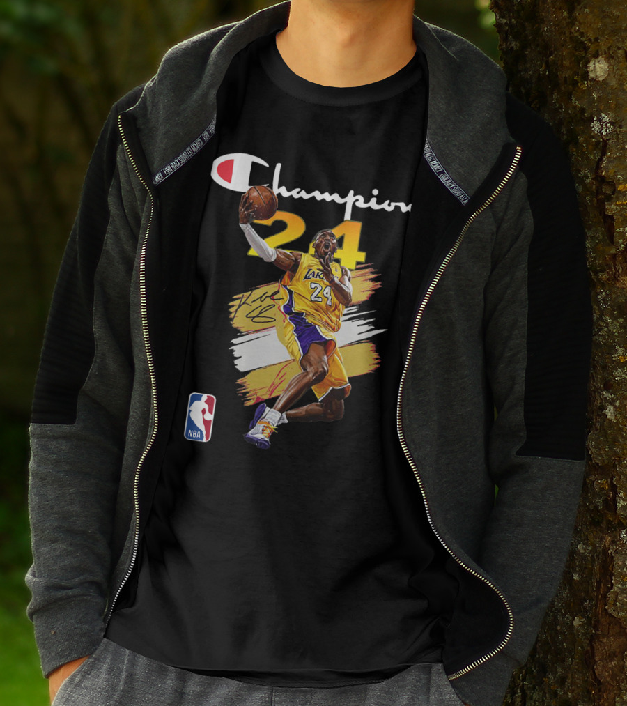 Champion NBA Los Angeles Lakers Kobe Bryant #24 T-Shirt