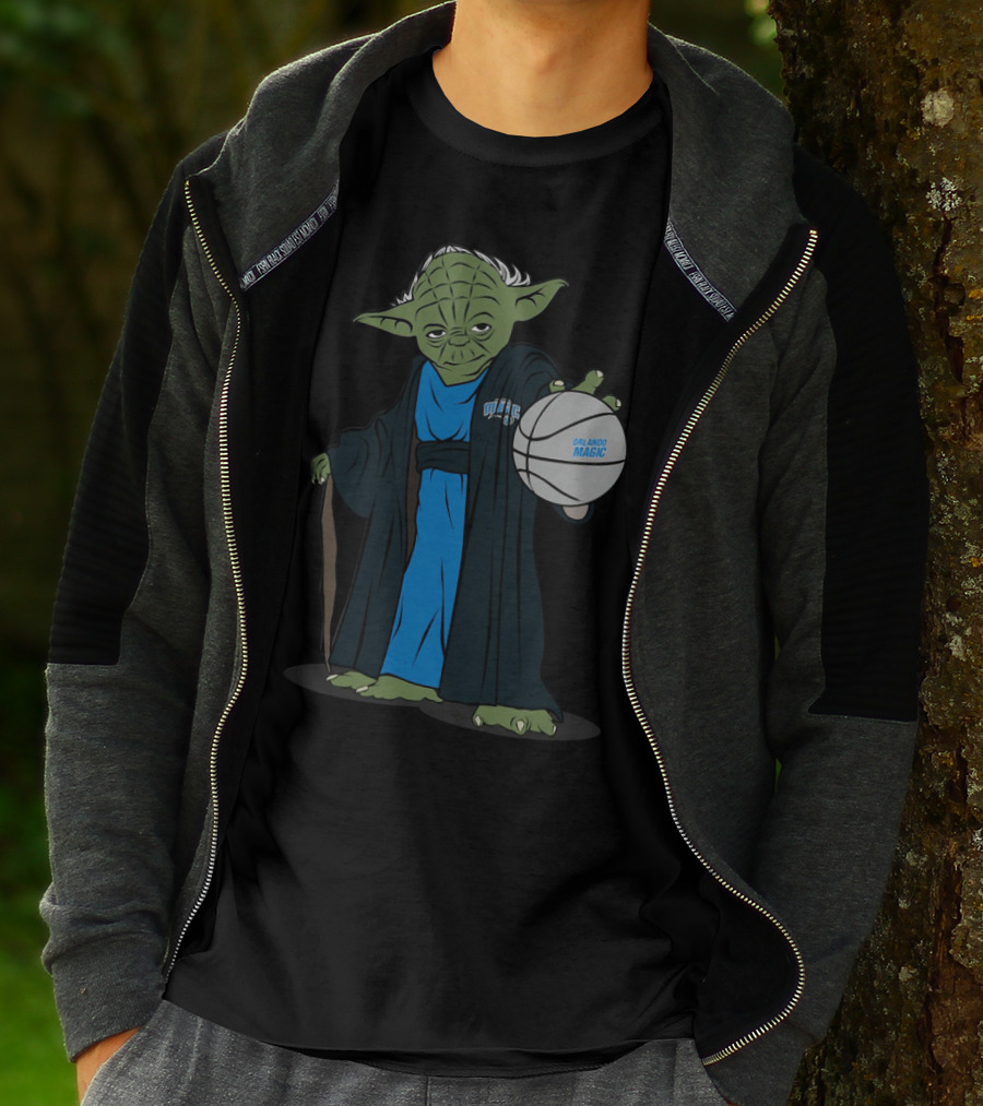MASTER YODA ORLANDO MAGIC BASKETBALL T-Shirt