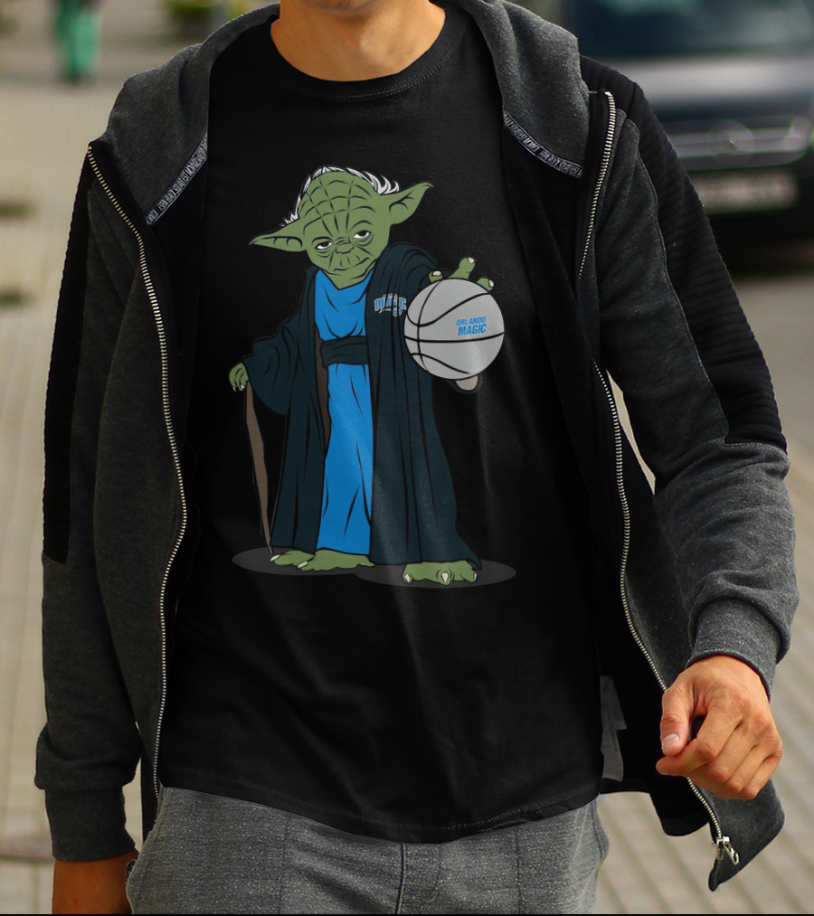 MASTER YODA ORLANDO MAGIC BASKETBALL T-Shirt