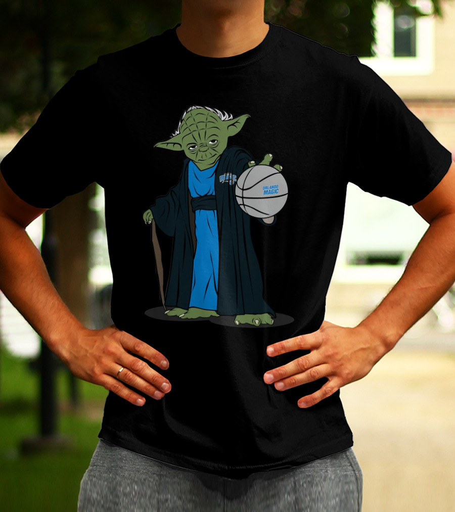 MASTER YODA ORLANDO MAGIC BASKETBALL T-Shirt