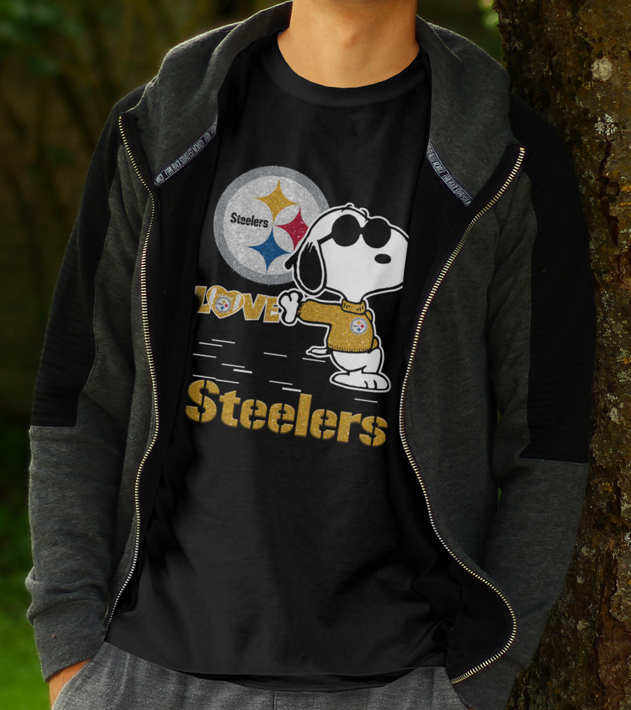 Snoopy Steelers Love Pittsburgh T-Shirt