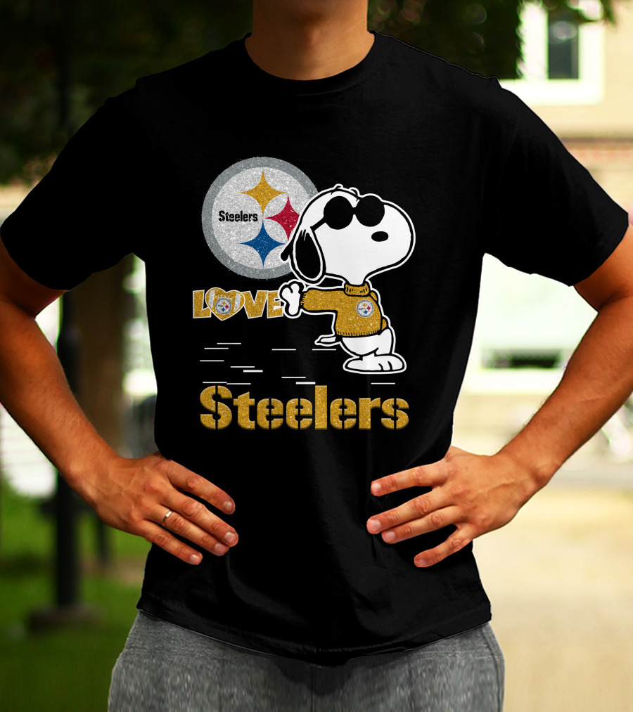 Snoopy Steelers Love Pittsburgh T-Shirt