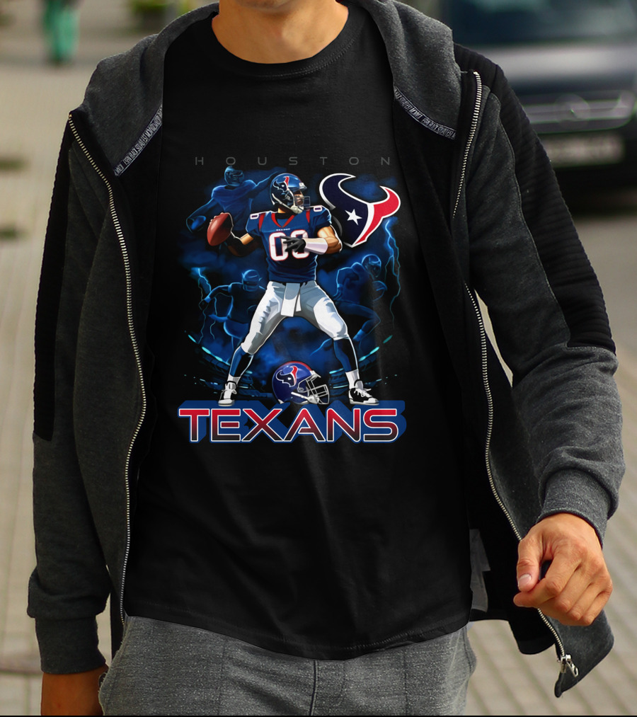Houston Texans Football Player T-Shirt