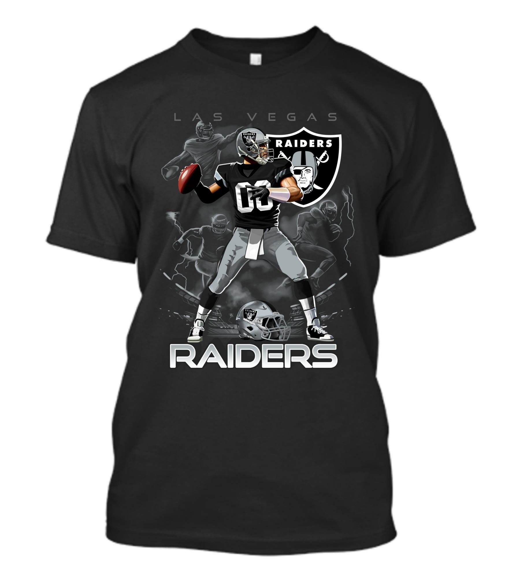 Las Vegas Raiders Football Quarterback Nfl Team T-Shirt