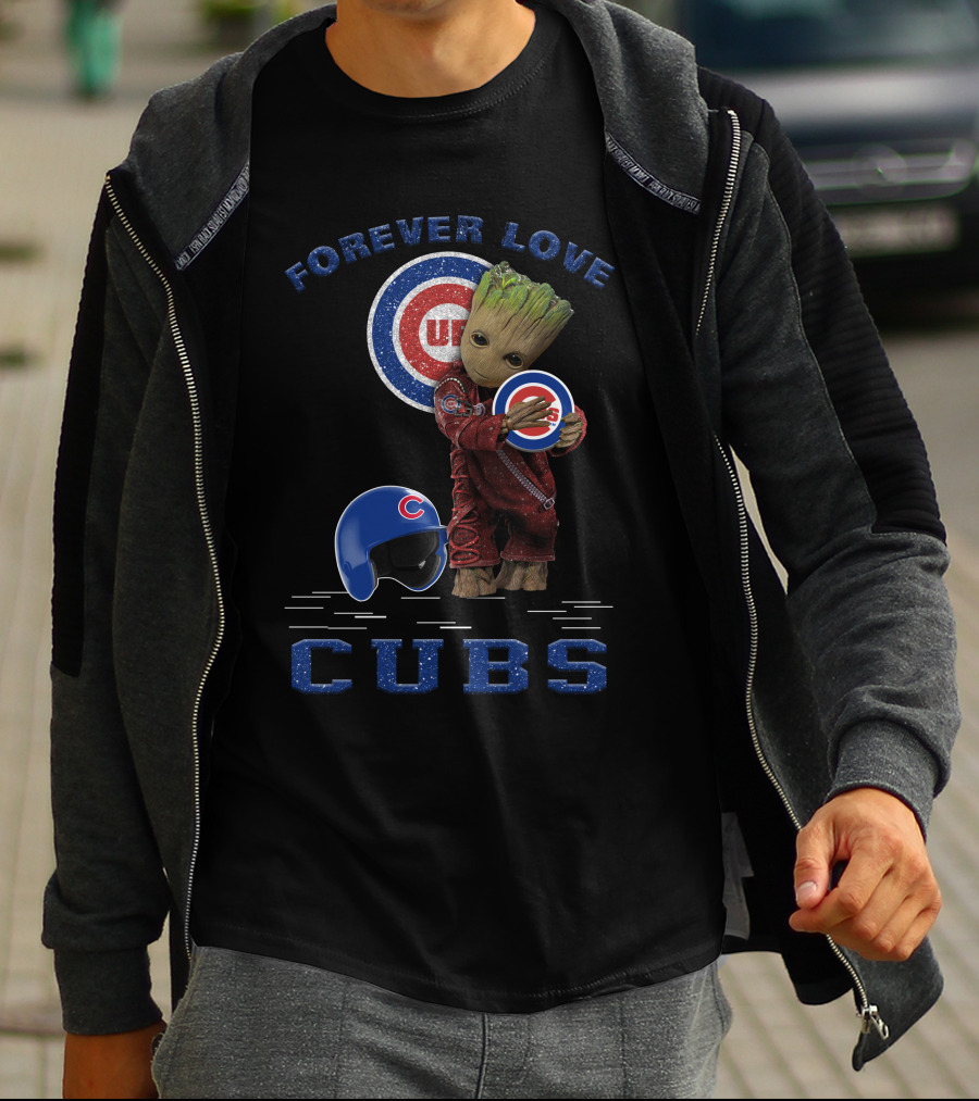 Forever Love Cubs MLB Groot Fan T-Shirt