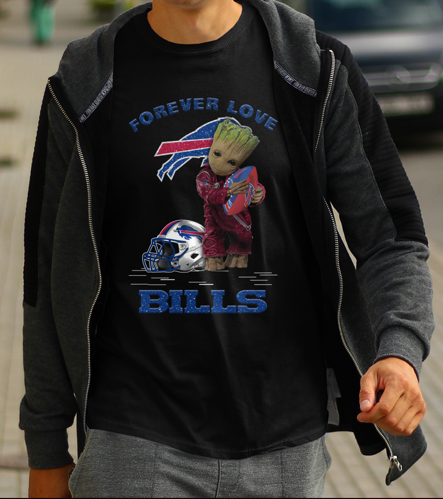 Forever Love Bills Groot Buffalo Bills Football T-Shirt