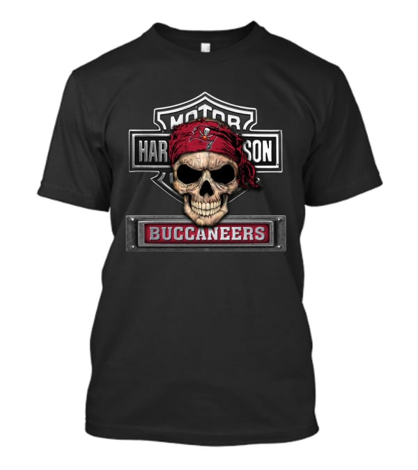 Hd Nfl Tampa Bay Buccaneers Motor Harley Davidson Buccaneers T-Shirt