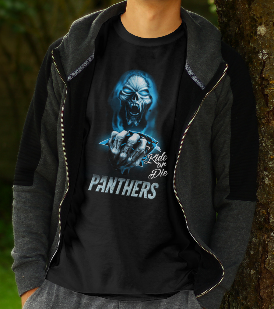 Carolina Panthers Ride Or Die Nfl 146 Hd0005 T-Shirt