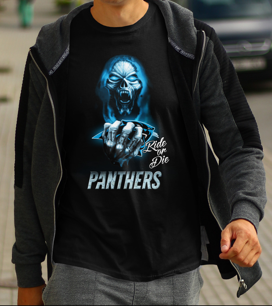 Carolina Panthers Ride Or Die Nfl 146 Hd0005 T-Shirt