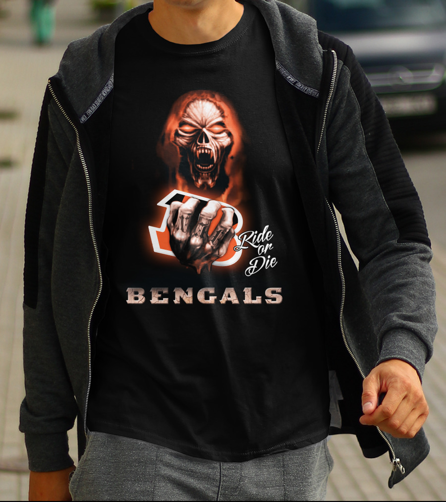 Cincinnati Bengals Ride Or Die 146 Hd0007 T-Shirt