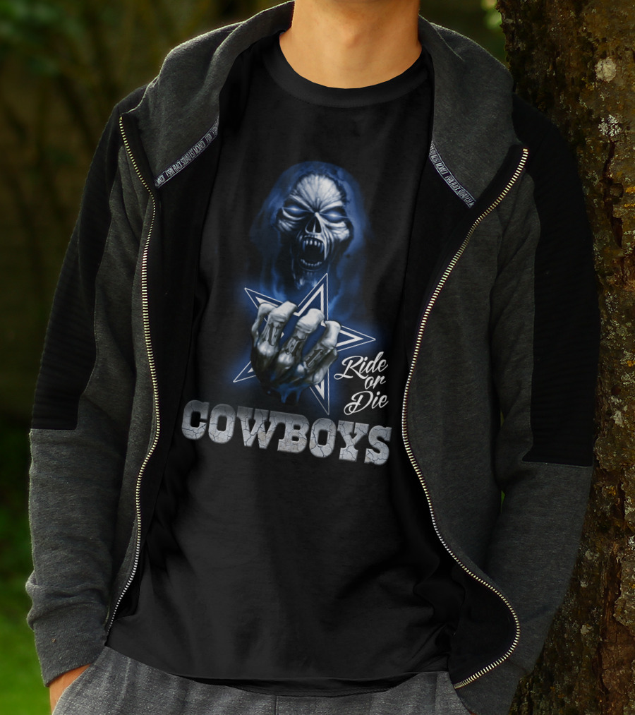 Ride Or Die Cowboys Nfl Dallas T-Shirt